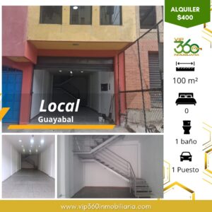 ALQUILO LOCAL COMERCIAL EN LA AVENIDA PRINCIPAL DE GUAYABAL, NAGUANAGUA.