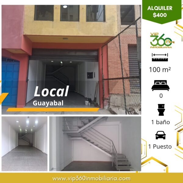 ALQUILO LOCAL COMERCIAL EN LA AVENIDA PRINCIPAL DE GUAYABAL, NAGUANAGUA.